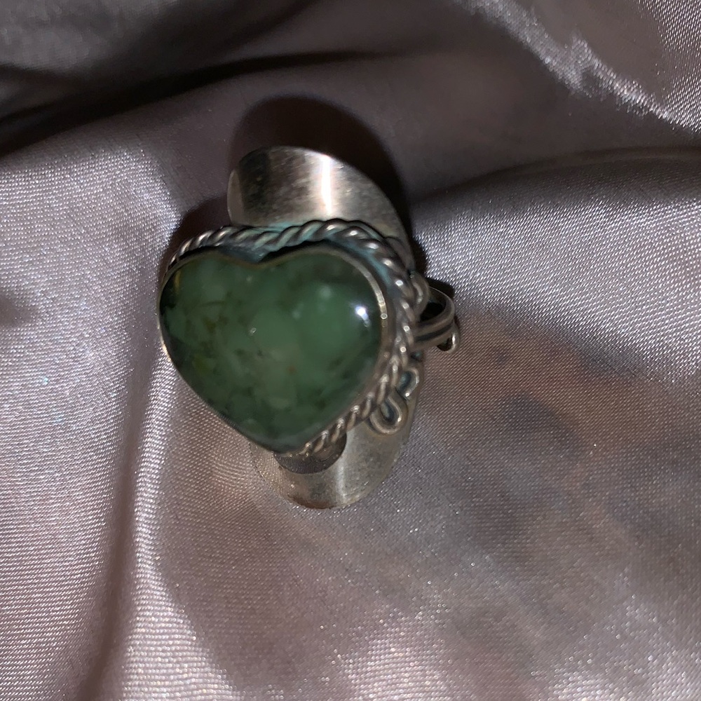 Adjustable Heart ring